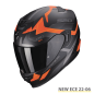 Preview: Scorpion Integralhelm Exo-520 Evo Air Elan Matt Schwarz-Orange